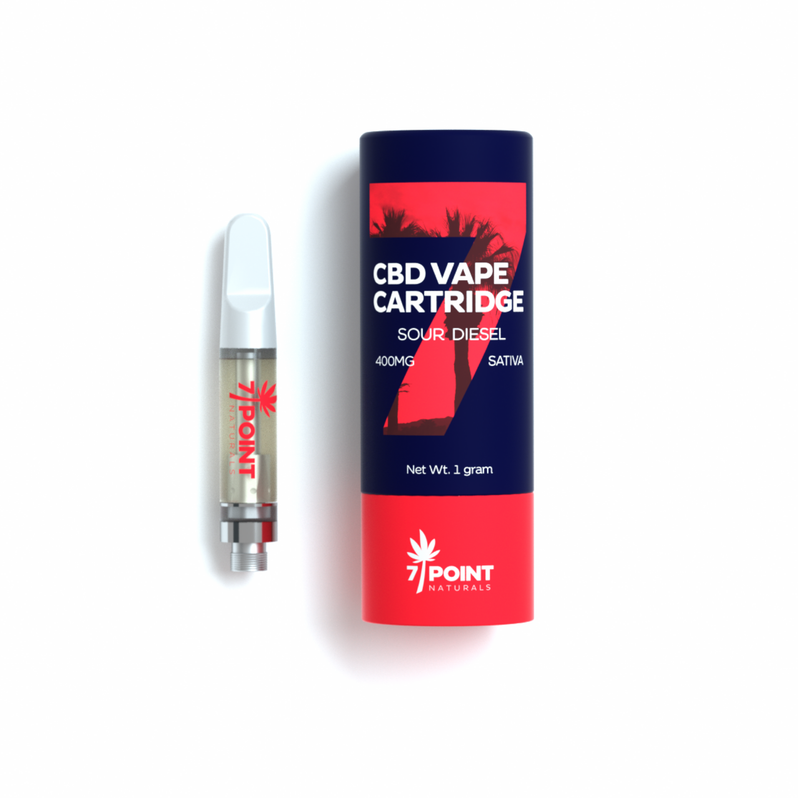 7 Point Naturals CBD Pinneaple Express Vape Cartridge 400 mg Leafly